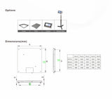 Floor Scale Bluetooth Enabled Weighing Indicator - Boston Instruments and Equipment Co.